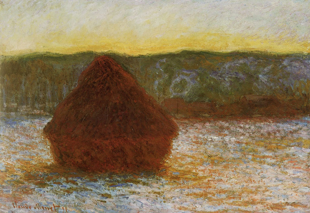 monet haystack