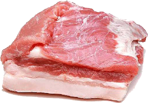 raw porkbelly